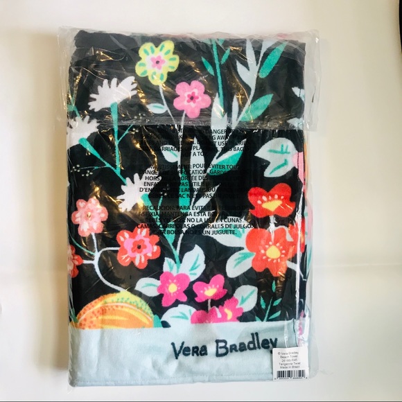 Vera Bradley Bath Vera Bradley Free Shipping Beach Towel In